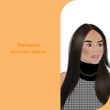 Double Formation Portrait Réaliste et Macramé