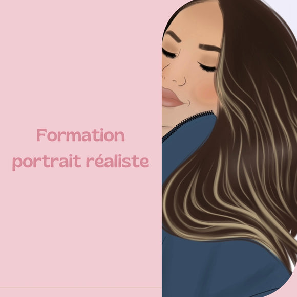 Double Formation Portrait Réaliste et Macramé